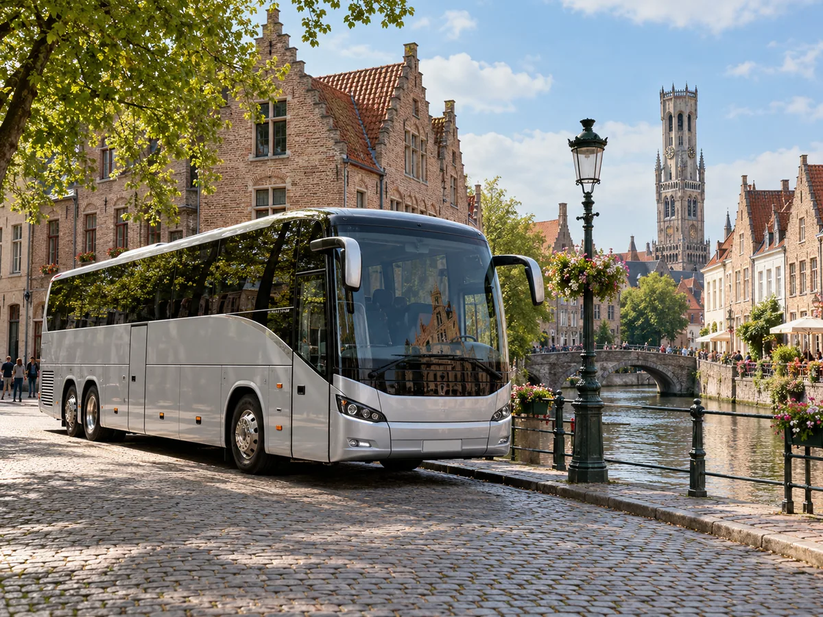 Bruges Coach Hire from Brussels