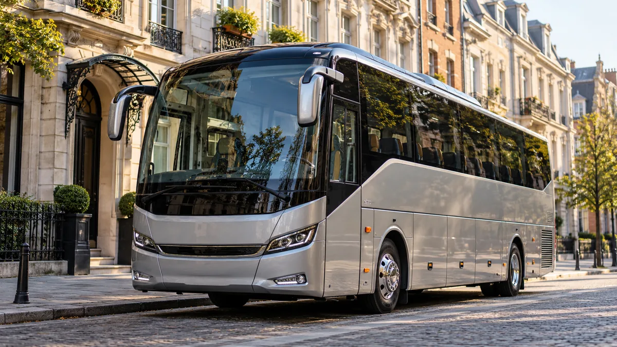 25–36 passengers Mid-size Coach