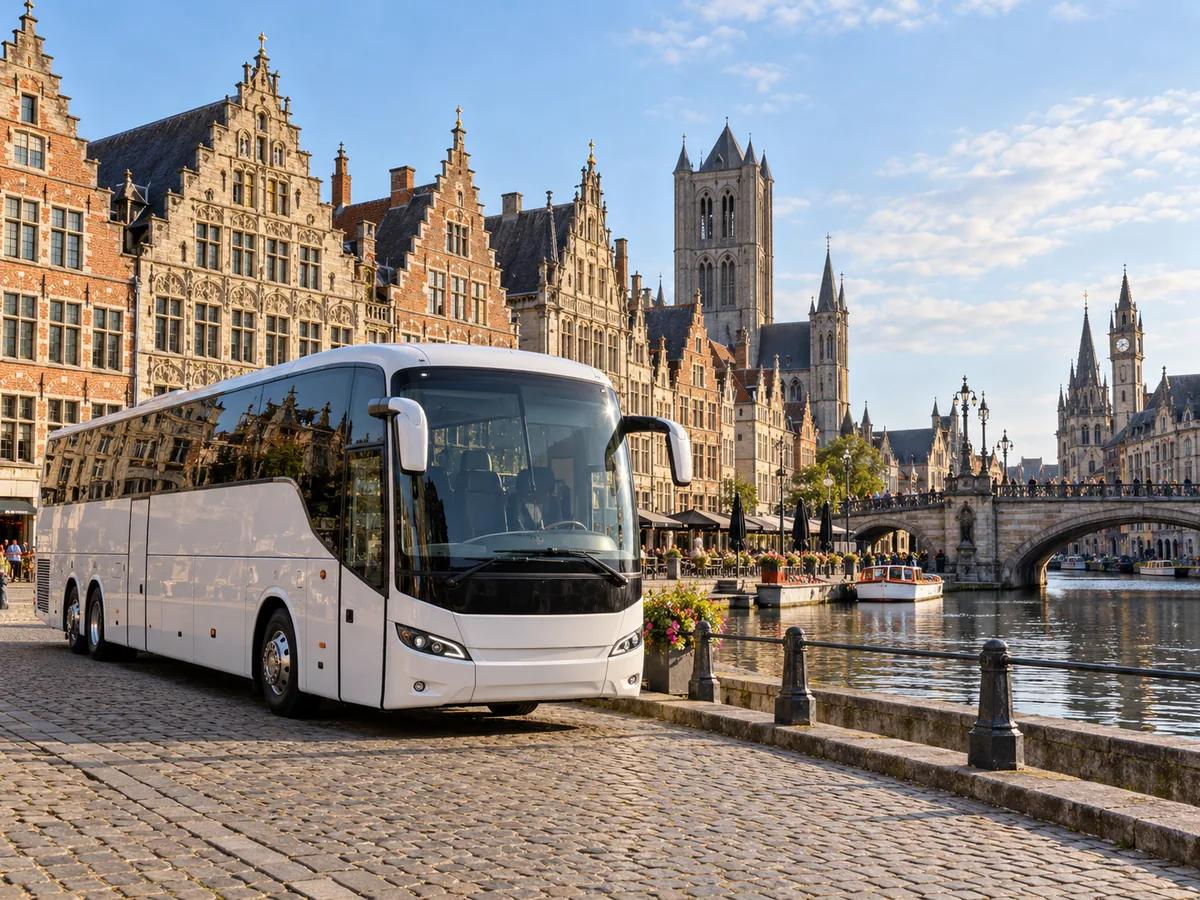 Ghent Coach Hire from Brussels