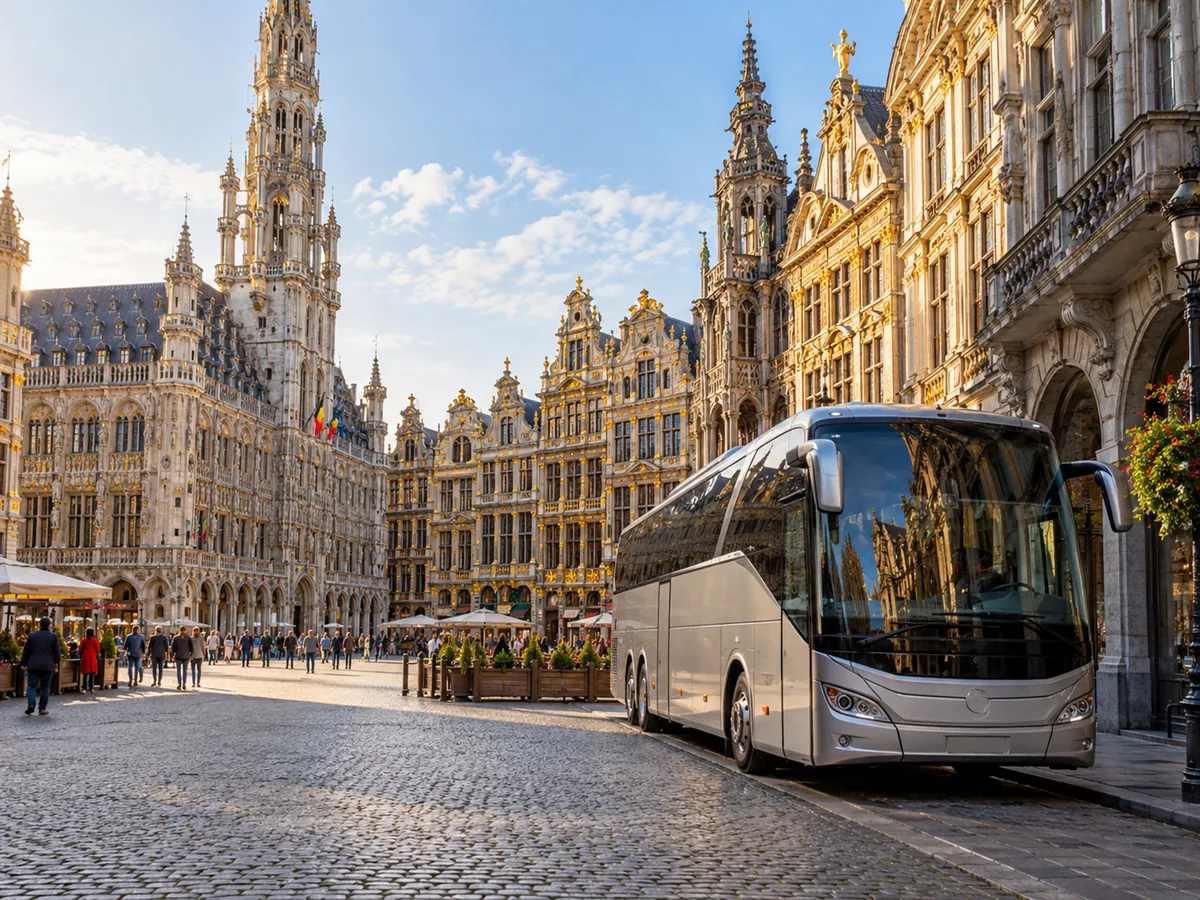 Bus Rental Grand Place & Îlot Sacré